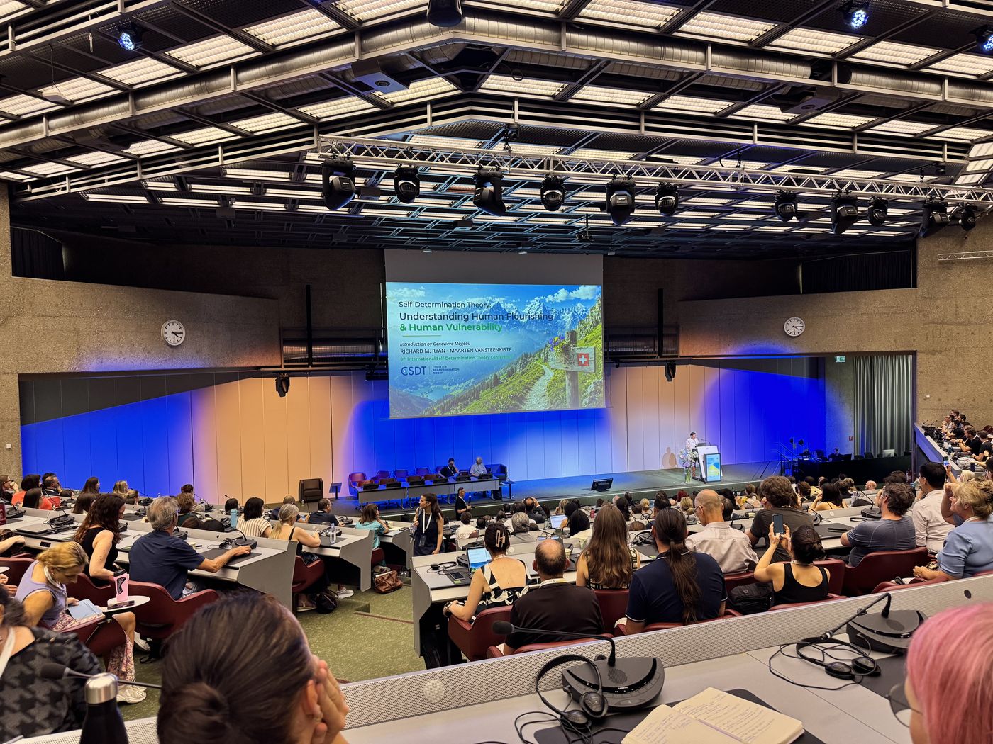 Opening plenary at the 9th International Self-Determination Theory Conference, Geneva 2026