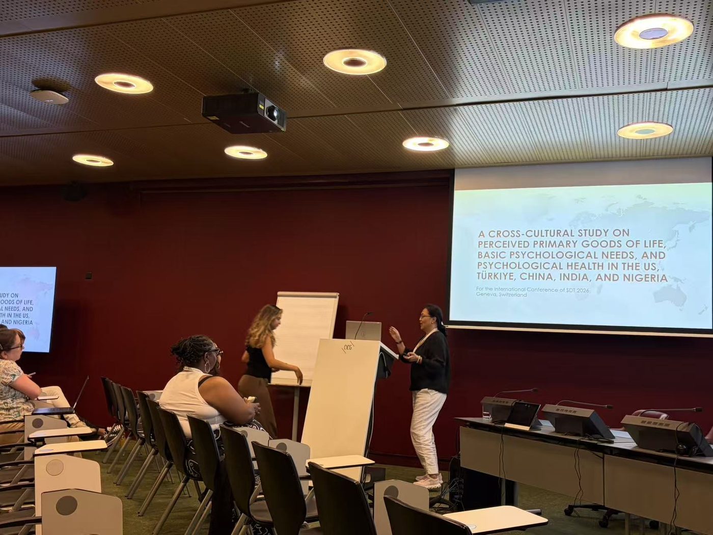 Presenting a cross-cultural study of perceived primary goods across five nations at SDT 2026
